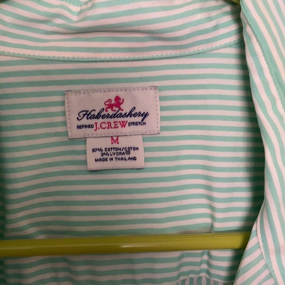 J.Crew Long Steve striped button up shirt